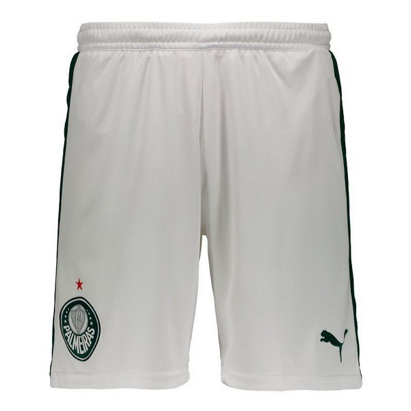 Pantalones Palmeiras 1ª 2019 2020 Blanco